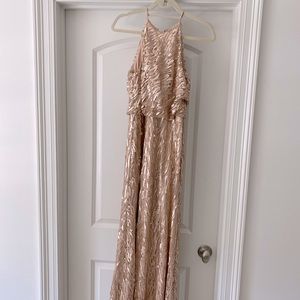 Donna Morgan Sequin Long Dress